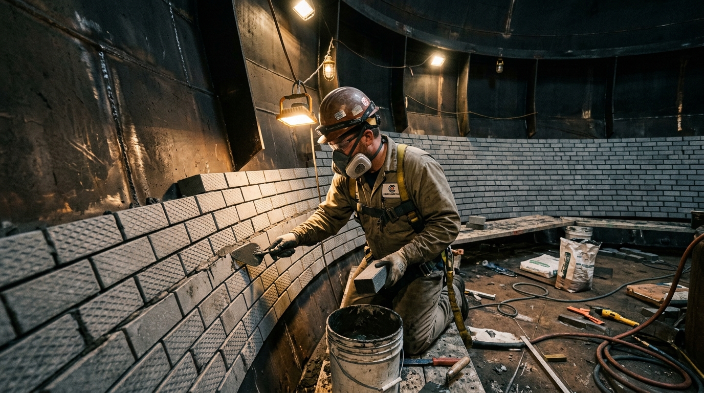 Specialty Tank and Reactor Acid Lining